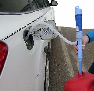 Electric Gasoline Pump Liquid Pumps Fuel Water Transfer Gas Petrol Portable Tool