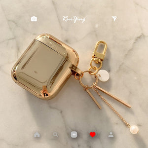 Luxury cute plating  AirPods Case