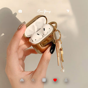 Luxury cute plating  AirPods Case