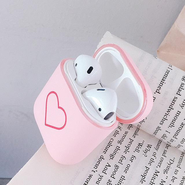 AIRPODS LOVE SILICONE CASE COVER